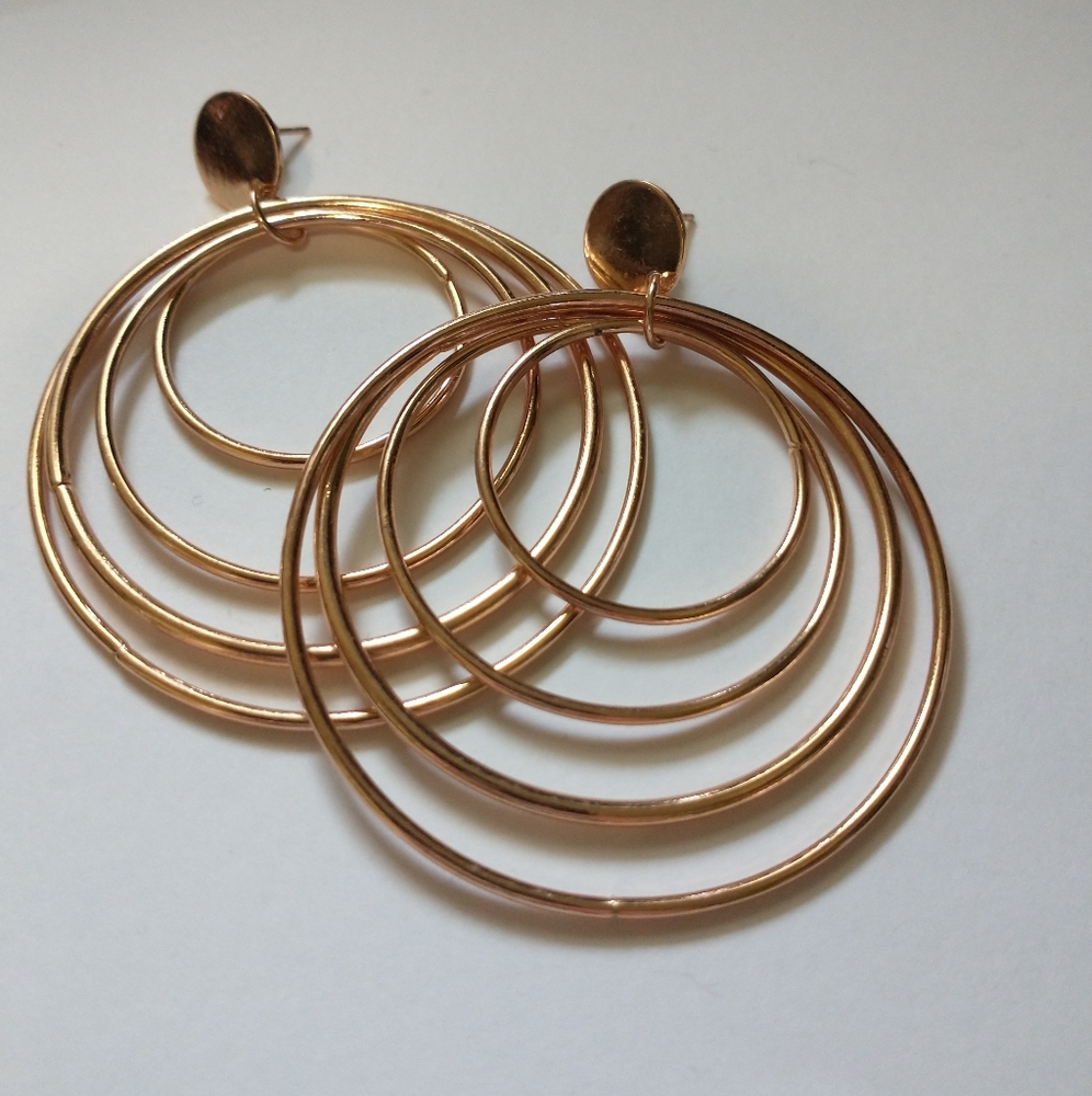 💥5/$25 multi circle earrings